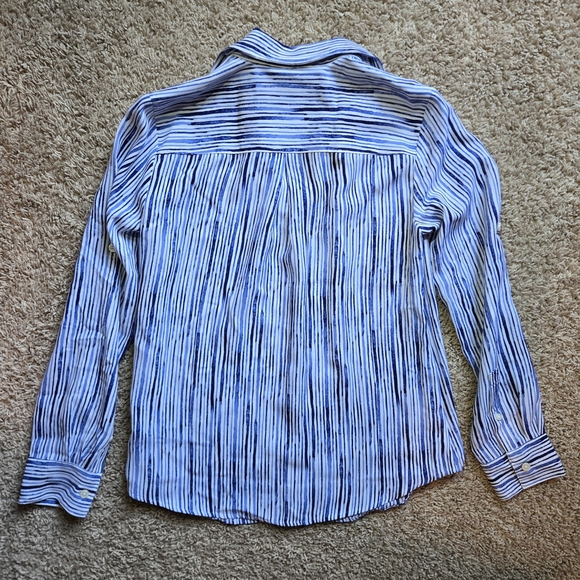 Chase - Lands' End Striped Shirt, Women's 4P - Picture 2 of 3